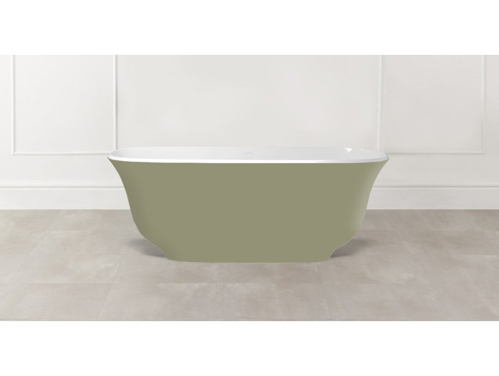 Victoria + Albert Amiata Painted 643/4" x 311/2" Freestanding Soaking